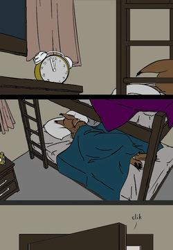 black kitten - Mornings -color