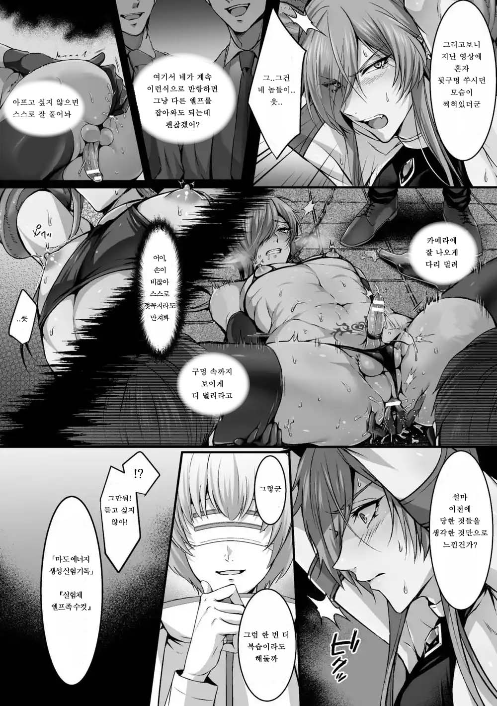 Elf Sakusei Jikken Maetsu ni Ochiru Kiyoki Tamashii page 8 full