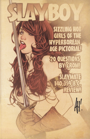 [Adam Hughes] Slayboy cover