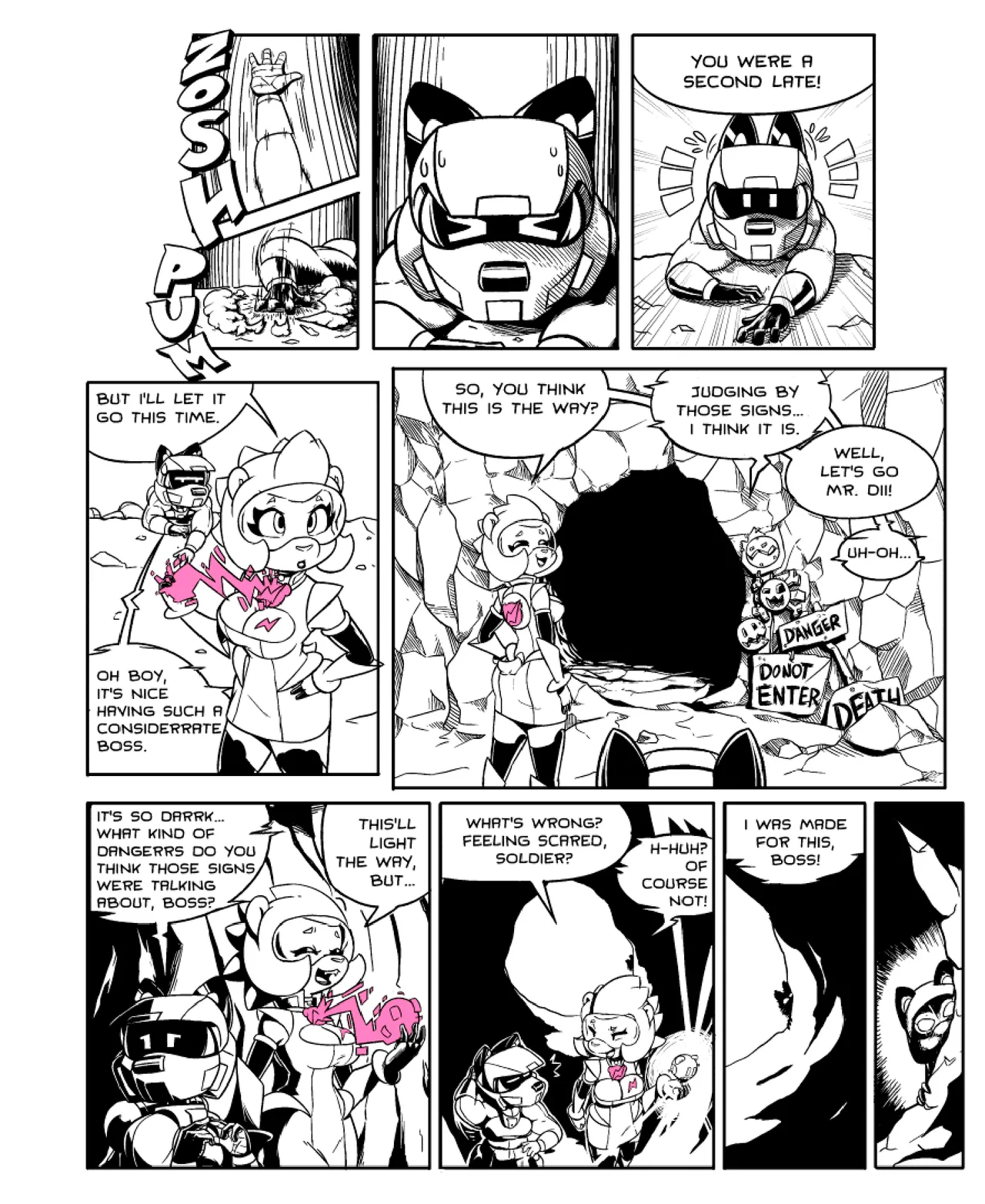 Ultra Rosa: Chapter 1 - Ultra Rosa’s Bounty Hunter Inc. page 10 full
