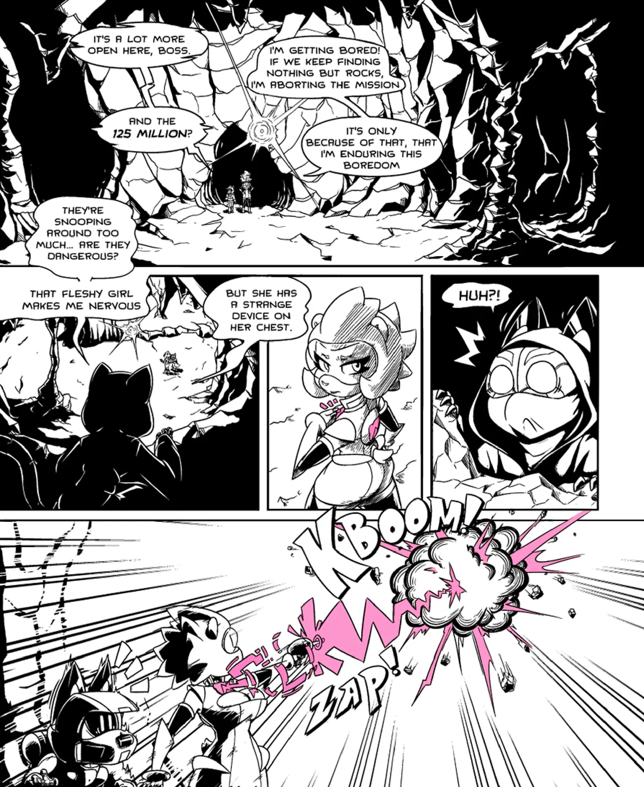 Ultra Rosa: Chapter 1 - Ultra Rosa’s Bounty Hunter Inc. page 11 full
