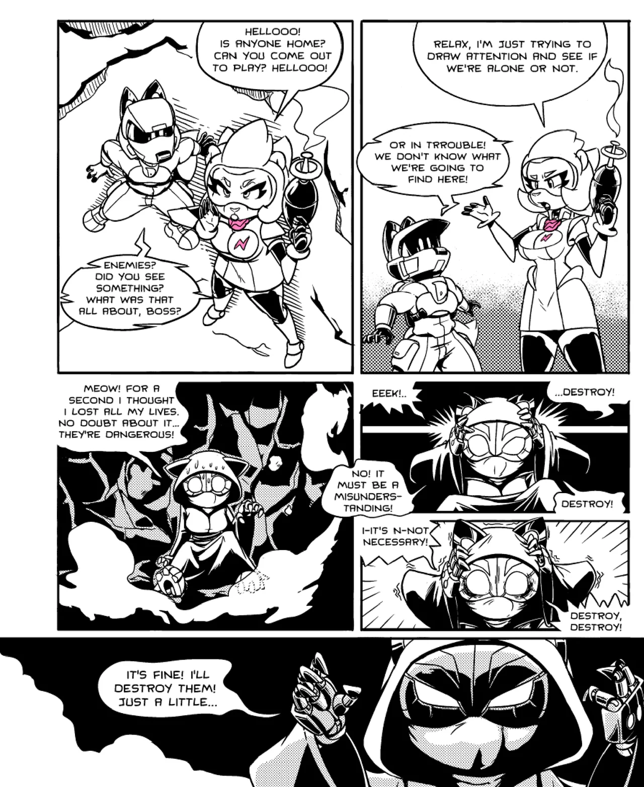 Ultra Rosa: Chapter 1 - Ultra Rosa’s Bounty Hunter Inc. page 12 full
