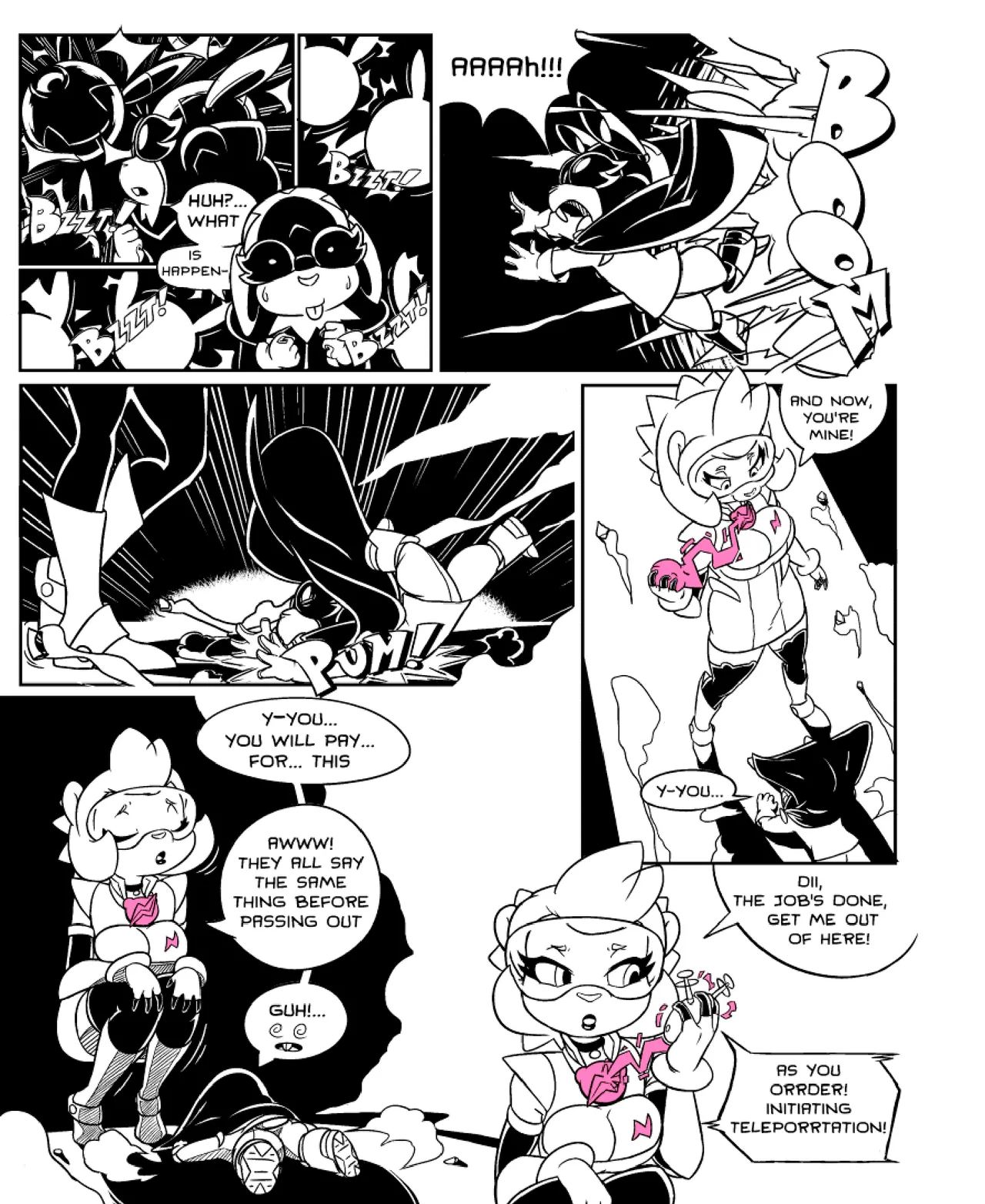 Ultra Rosa: Chapter 1 - Ultra Rosa’s Bounty Hunter Inc. page 5 full