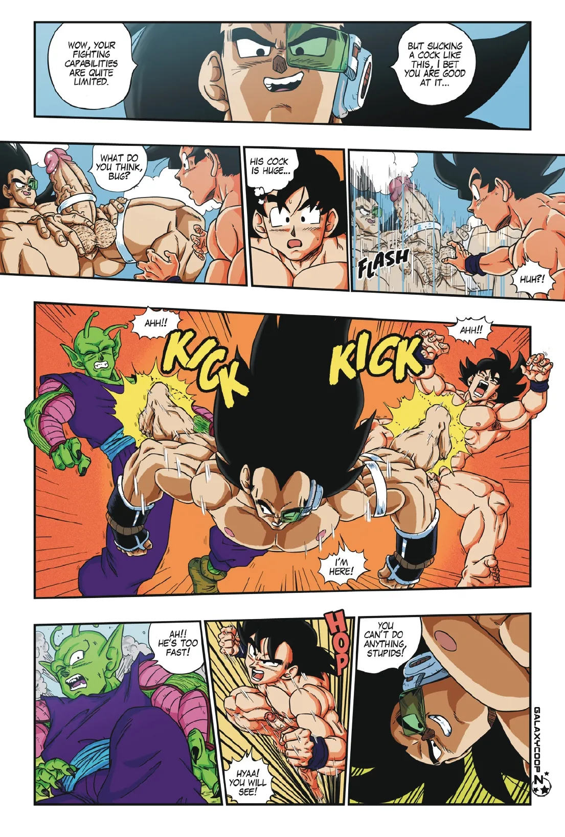 Dragonball Red Bottom 4 Color page 11 full