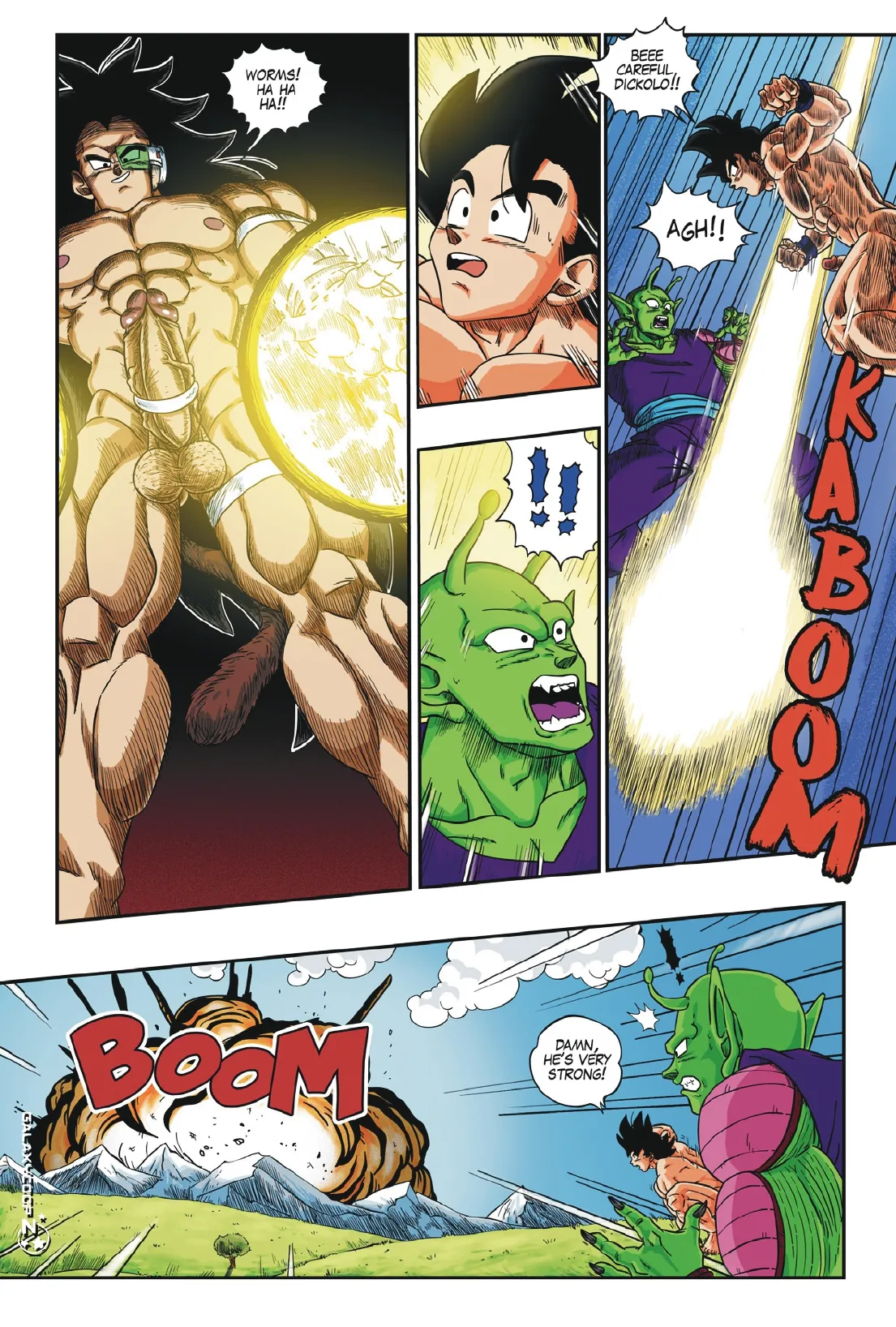 Dragonball Red Bottom 4 Color page 12 full