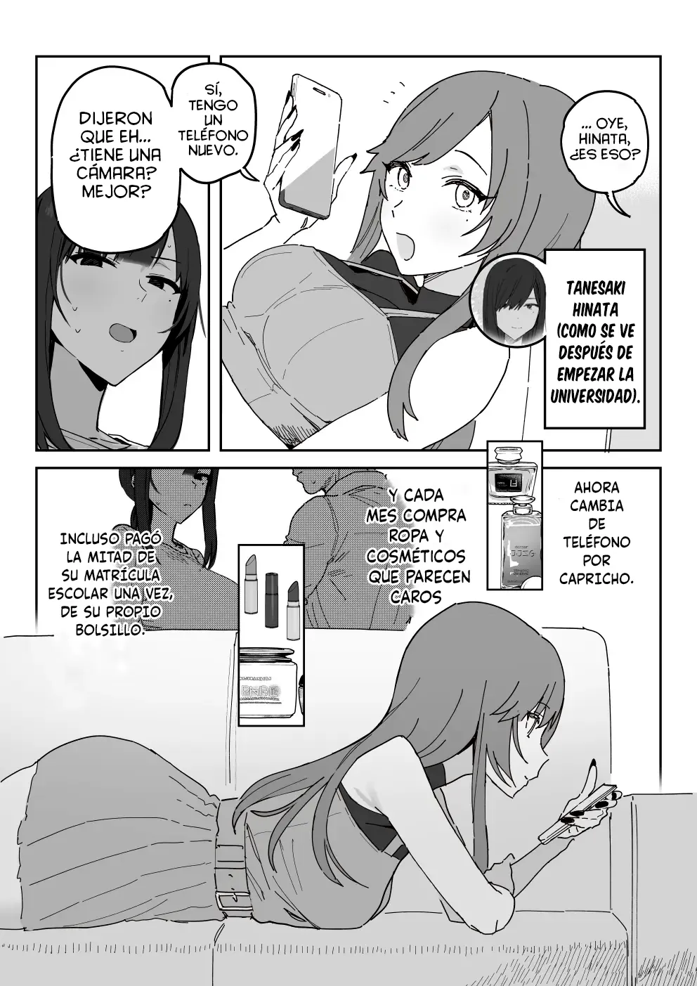 Tanesaki Kaori , Musume no Kawari ni Doujin AV Debut | Takesaki Kaori  Hace su Debut en un Doujin AV en Lugar de su Hija page 4 full
