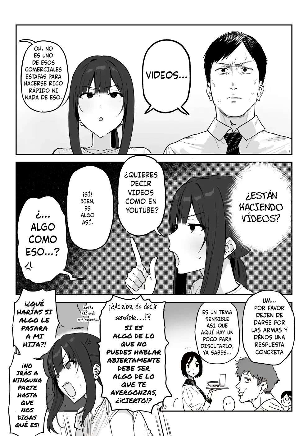 Tanesaki Kaori , Musume no Kawari ni Doujin AV Debut | Takesaki Kaori  Hace su Debut en un Doujin AV en Lugar de su Hija page 8 full