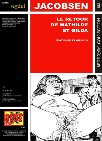 [Bédé X S.M. 182] Jacobsen [= Jacques Lemonnier] - Mathilde et Gilda #2 : Le retour de Mathilde et Gilda cover