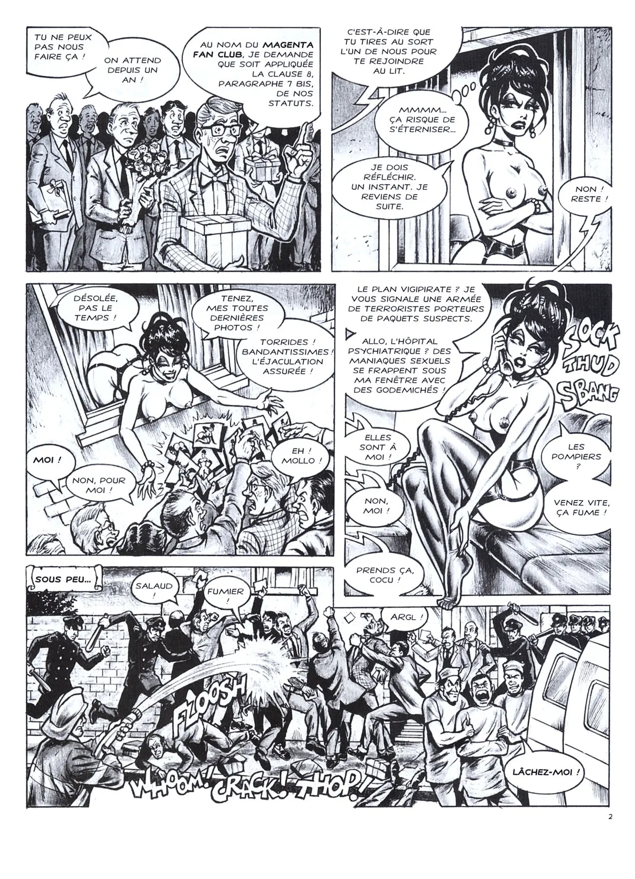 Nik Guerra & Celestino Pes - Les Histoires de Magenta #04 : Le "Magenta Day" page 3 full