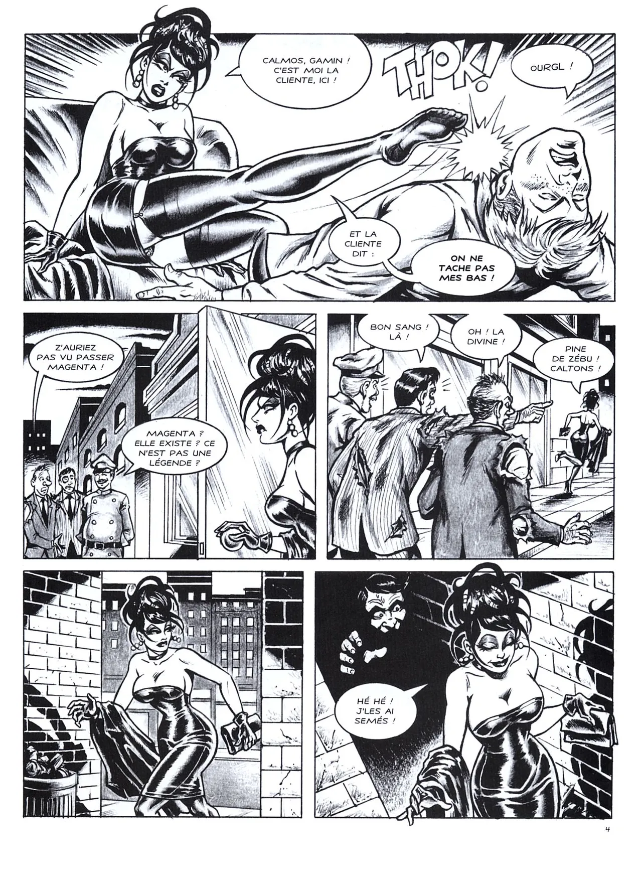 Nik Guerra & Celestino Pes - Les Histoires de Magenta #04 : Le "Magenta Day" page 5 full