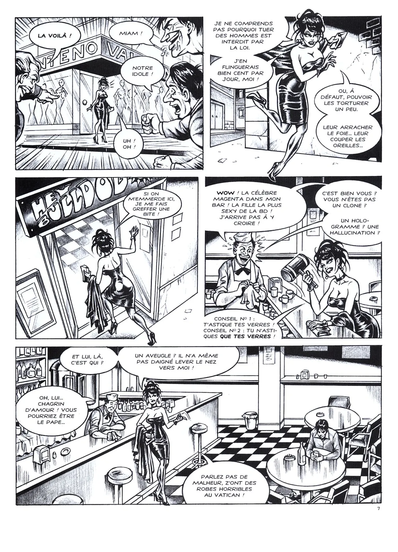 Nik Guerra & Celestino Pes - Les Histoires de Magenta #04 : Le "Magenta Day" page 8 full