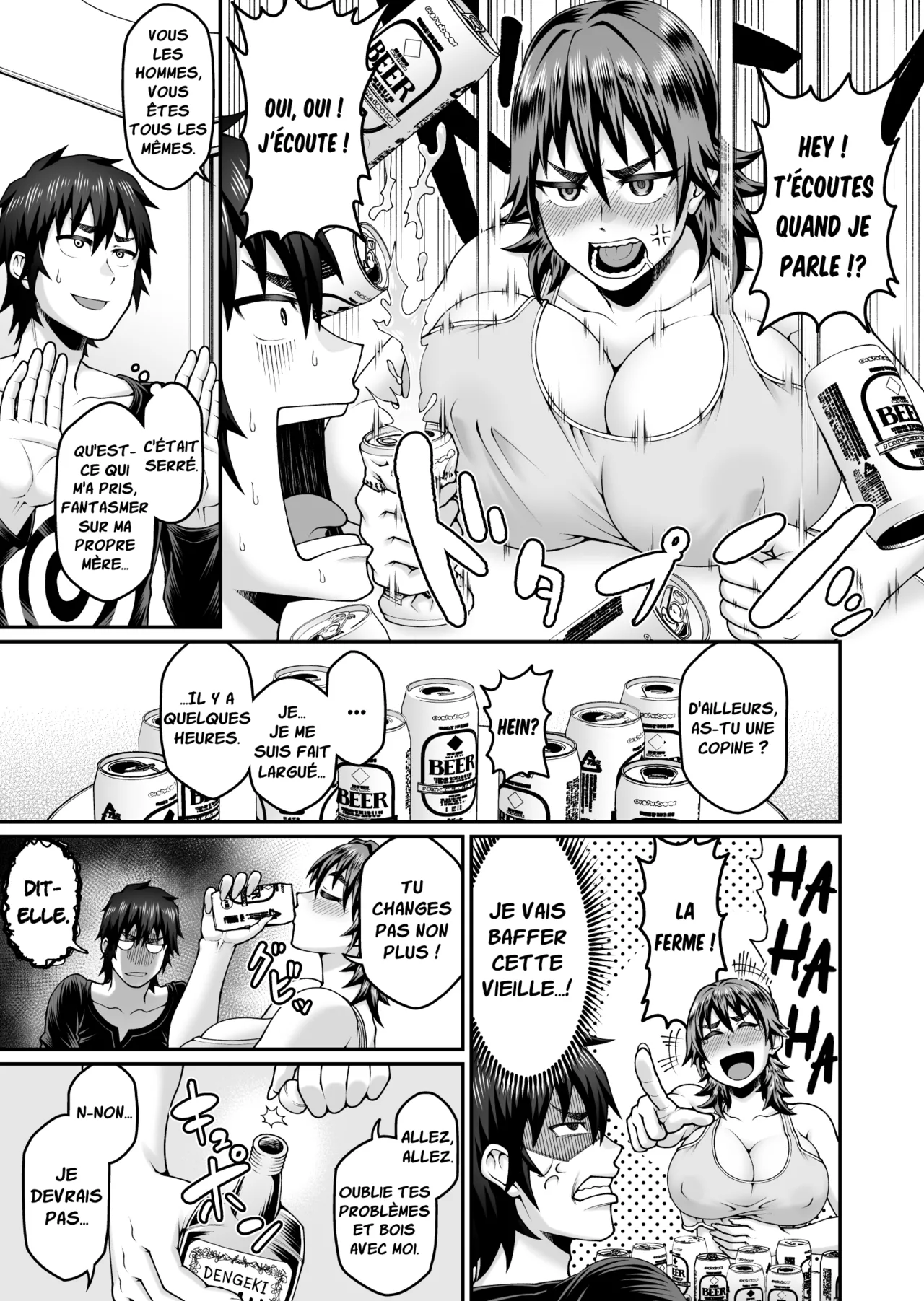 Ore no Kaa-san wa Muboubi de Erosugiru | Ma mère est trop insouciante et sexy page 6 full