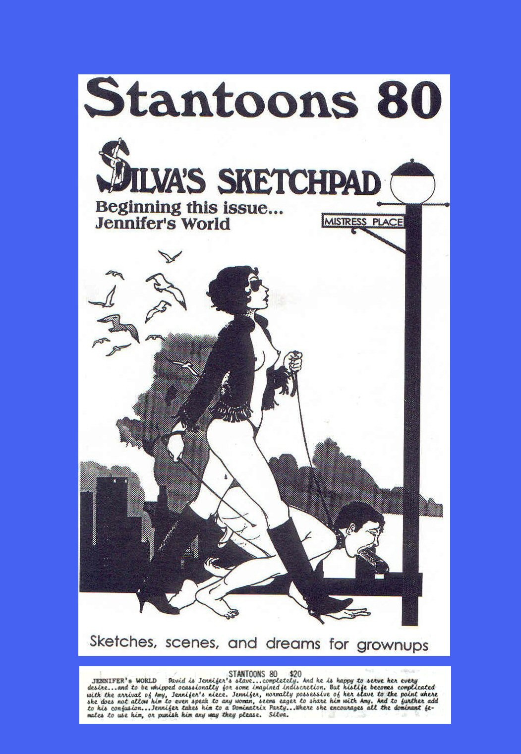 Stantoons #080 : Silva's Sketchpad - Silva page 1 full