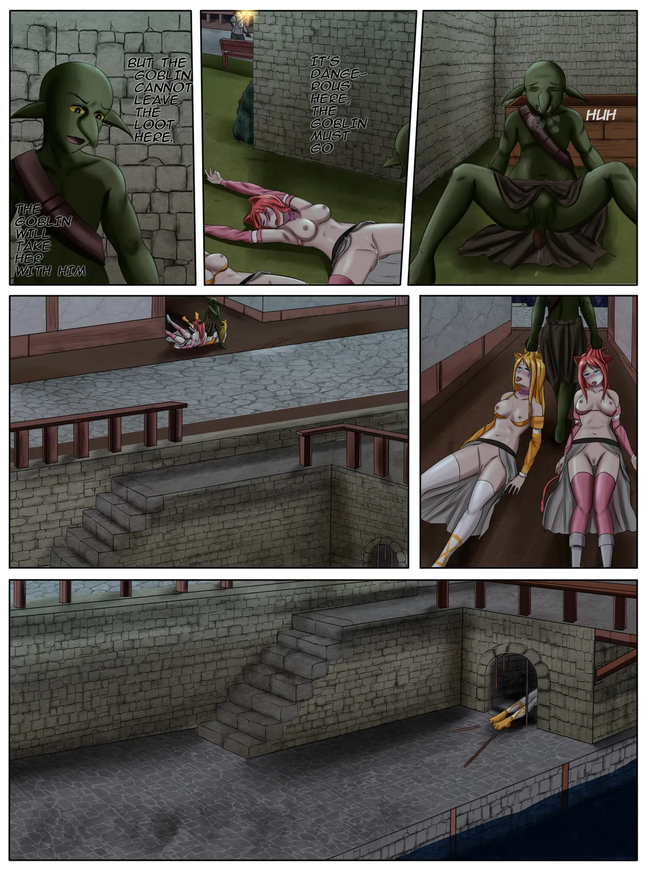 Goblin & Catgirls page 11 full