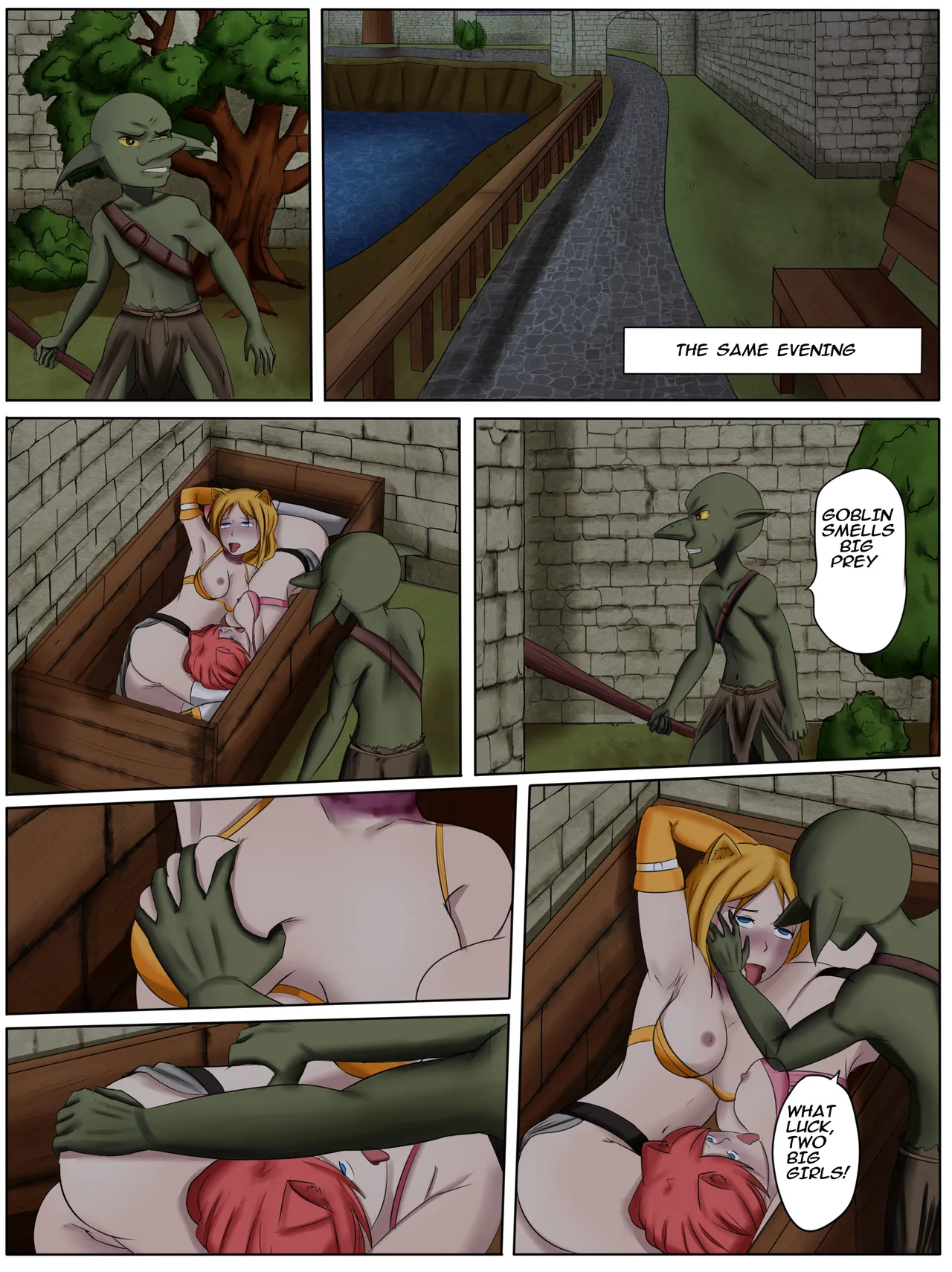 Goblin & Catgirls page 7 full