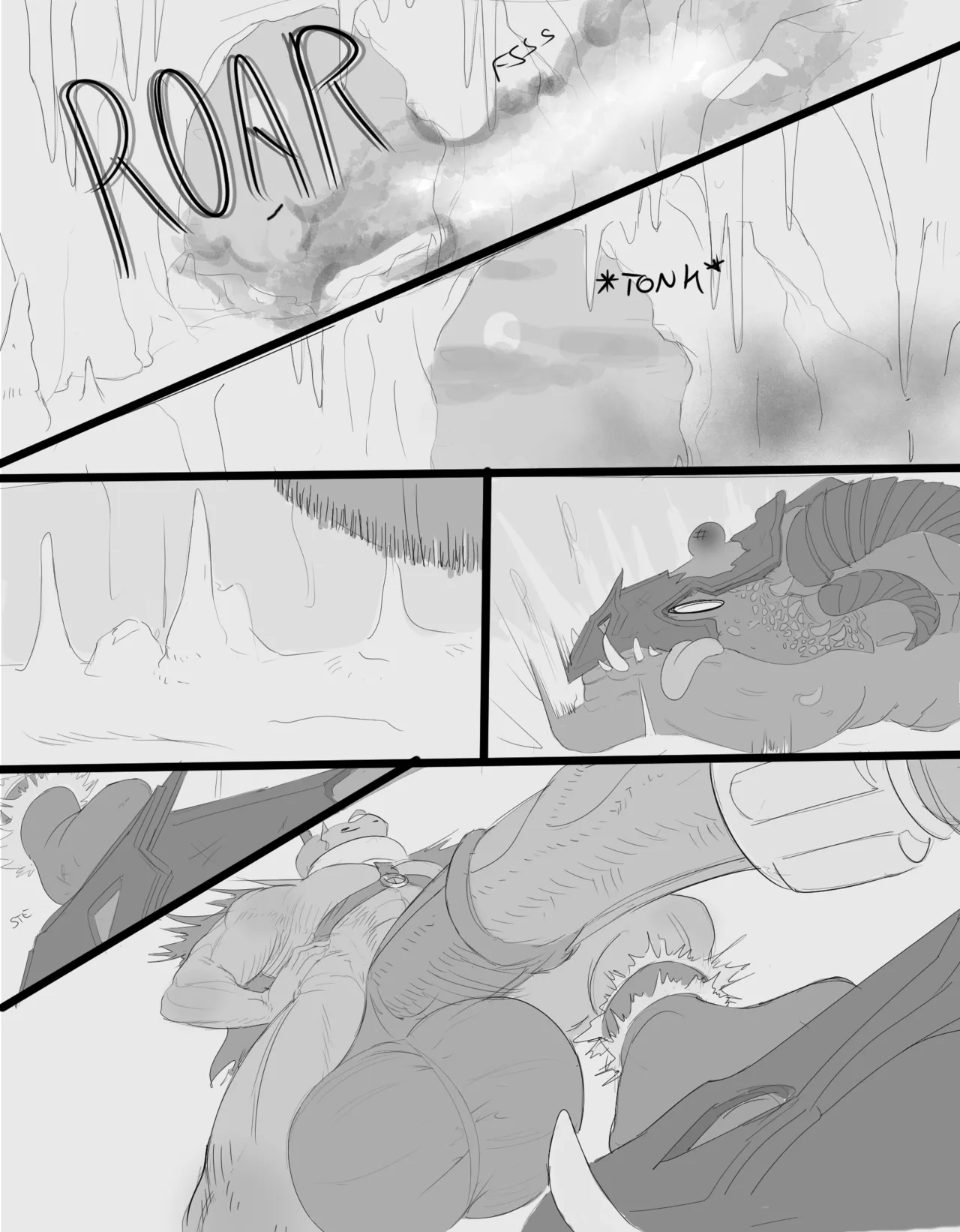 The Cavewrecker page 1 full