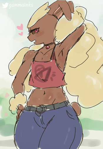 [Gammainks] Jayden the Lopunny cover
