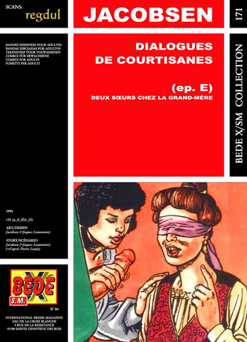[Bédé X S.M. 171] Jacobsen [= Jacques Lemonnier] & Pierre Louÿs - Dialogues de Courtisanes : Deux soeurs chez la grand-mère cover
