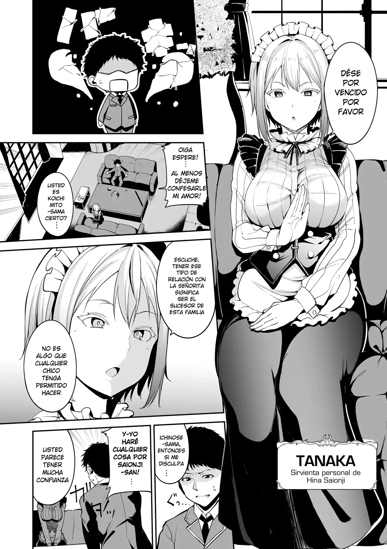 Saionjike no Kareinaru Seikatsu -zenpen- | La Lujosa Vida de la Familia Saionji -parte 1- page 2 full