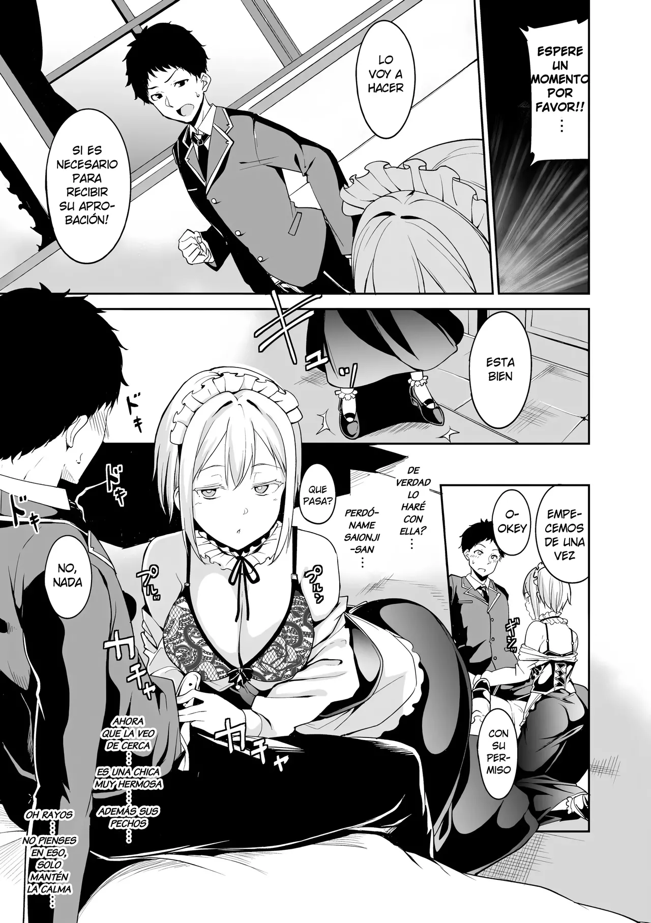 Saionjike no Kareinaru Seikatsu -zenpen- | La Lujosa Vida de la Familia Saionji -parte 1- page 5 full