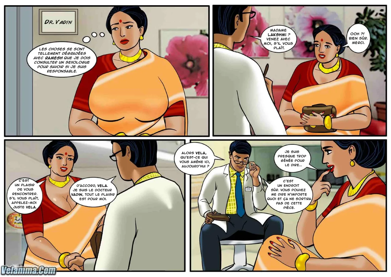 Velamma - 037 - Une visite sexy chez le sexologue page 12 full