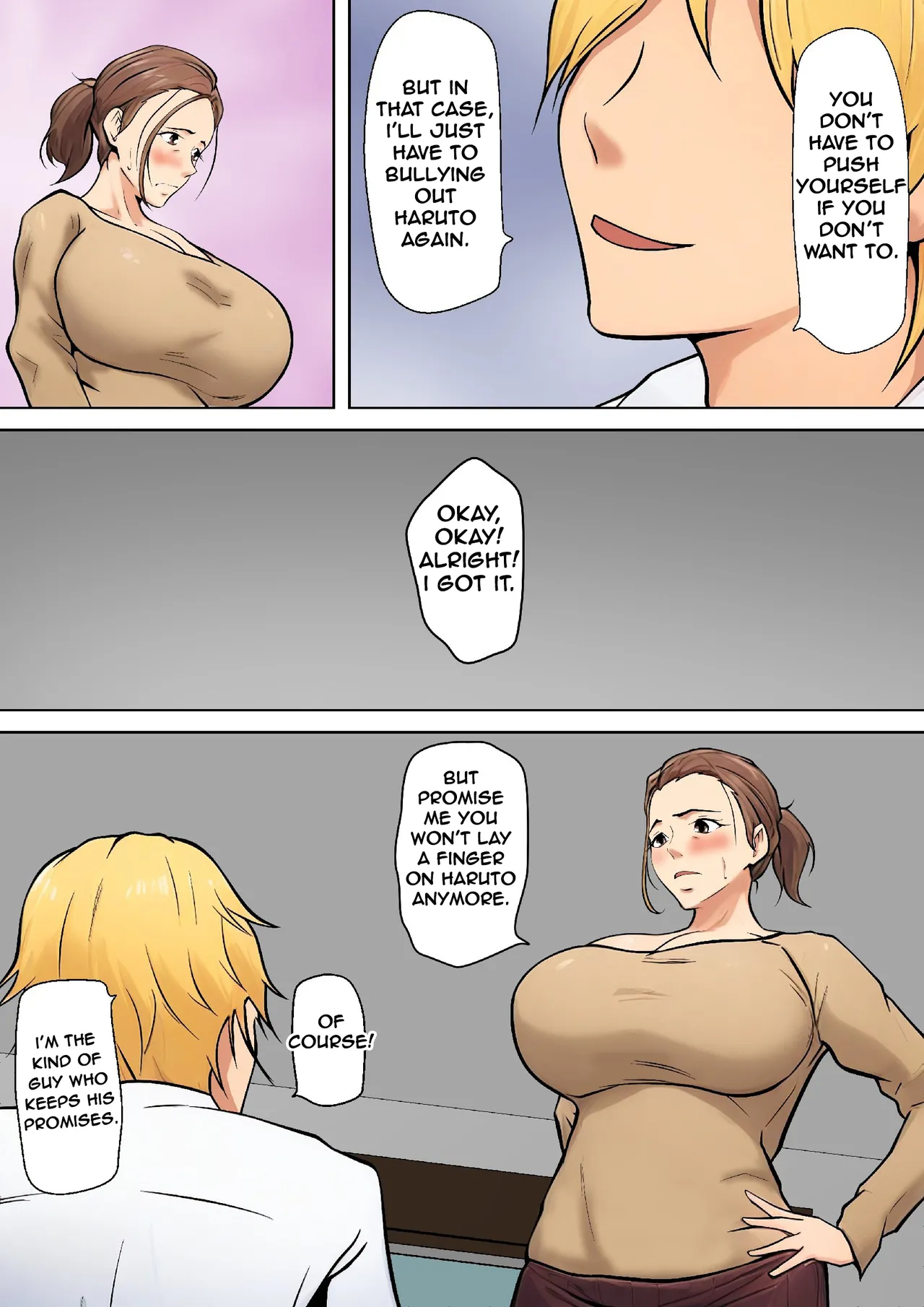 Musuko no Tomodachi to no Giji Renai | PSEUDO ROMANCE WITH MY SON FRIEND page 12 full