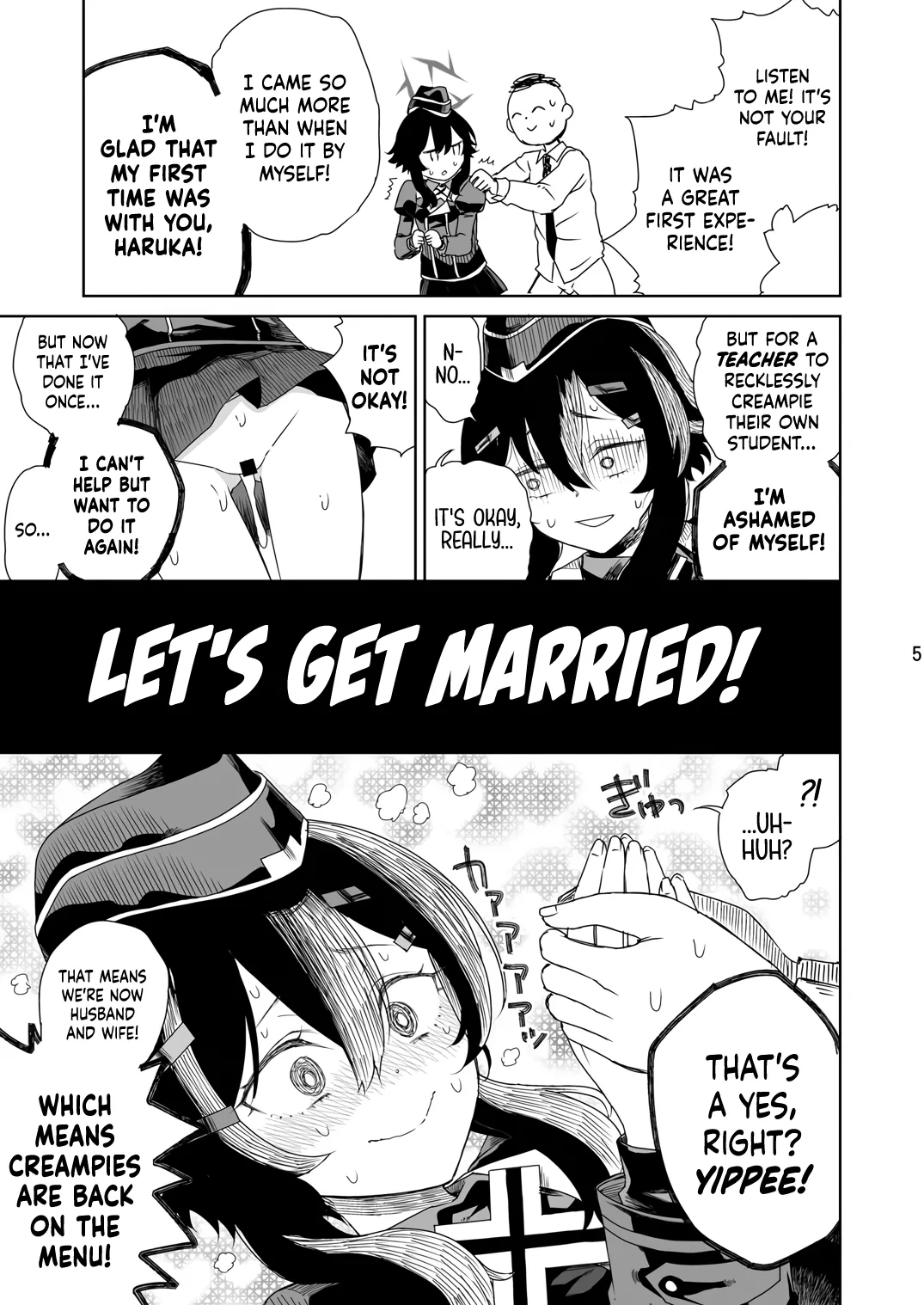 Sensei ni Goaisatsu o | Giving My Regards to Sensei page 8 full