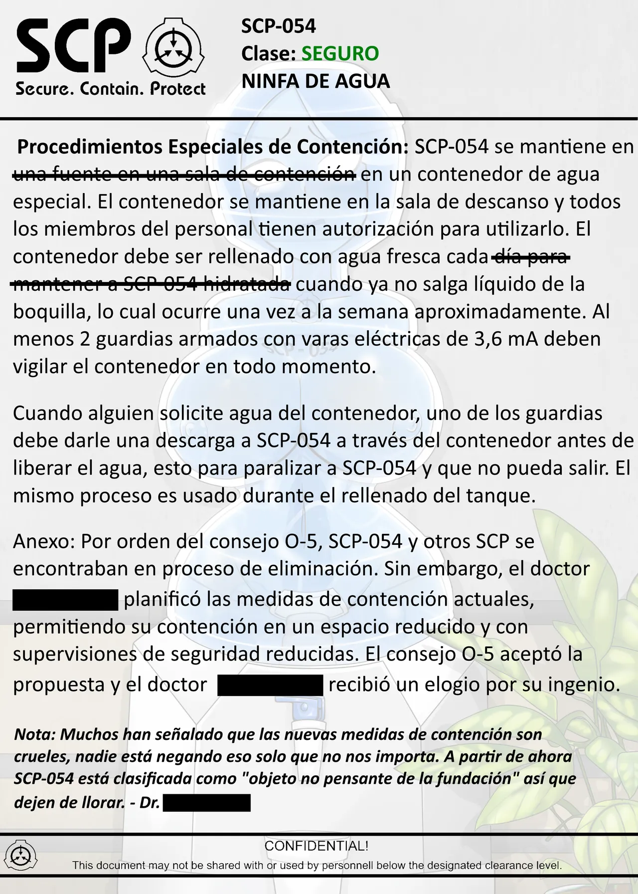 SCP-054 NINFA AGUA page 4 full