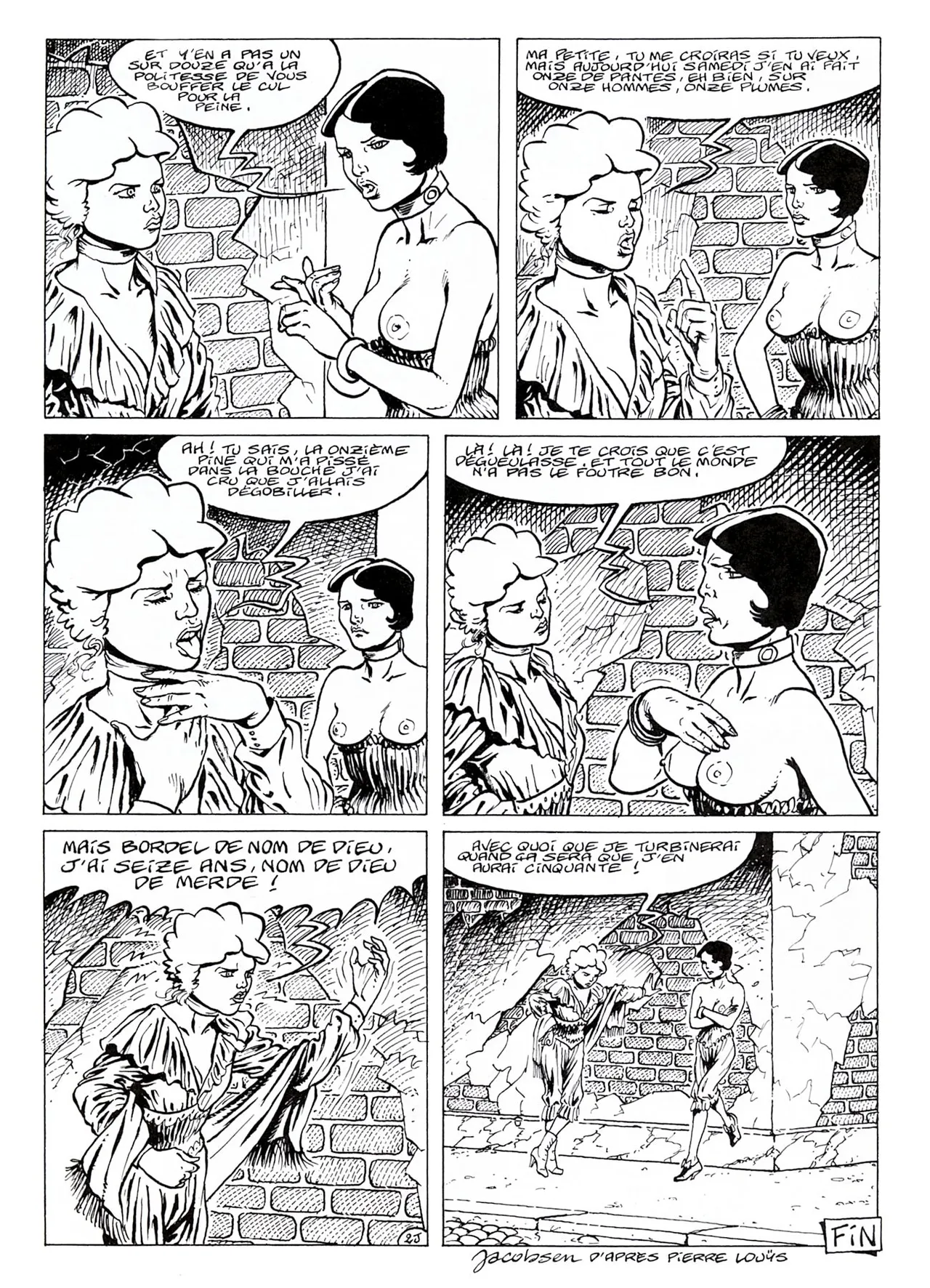 Jacobsen  & Pierre Louÿs - Dialogues de Courtisanes : Coin de rue page 3 full
