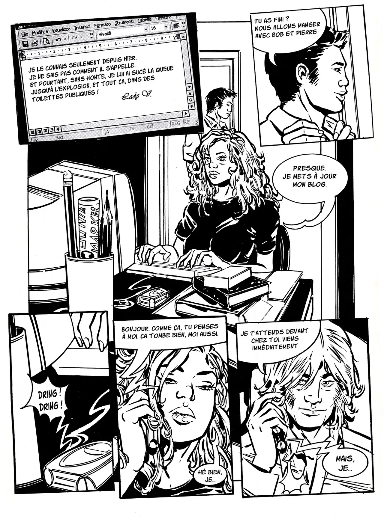 Cristina Fabris & Luciana Del Re - Fetish page 10 full