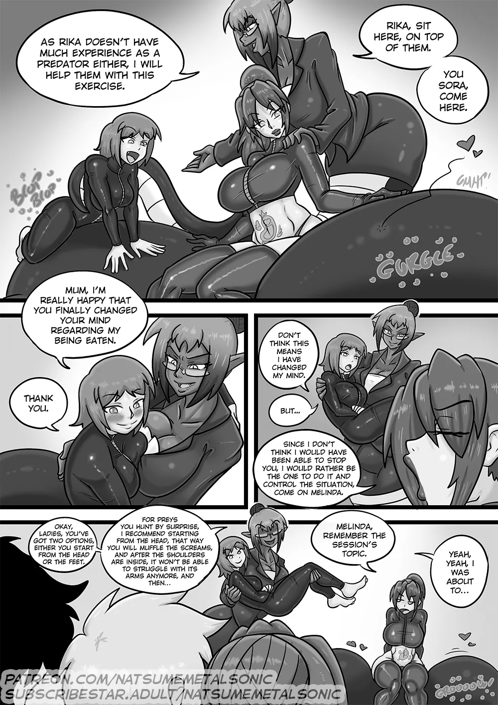 Naga Story 4. Vore therapy. page 10 full