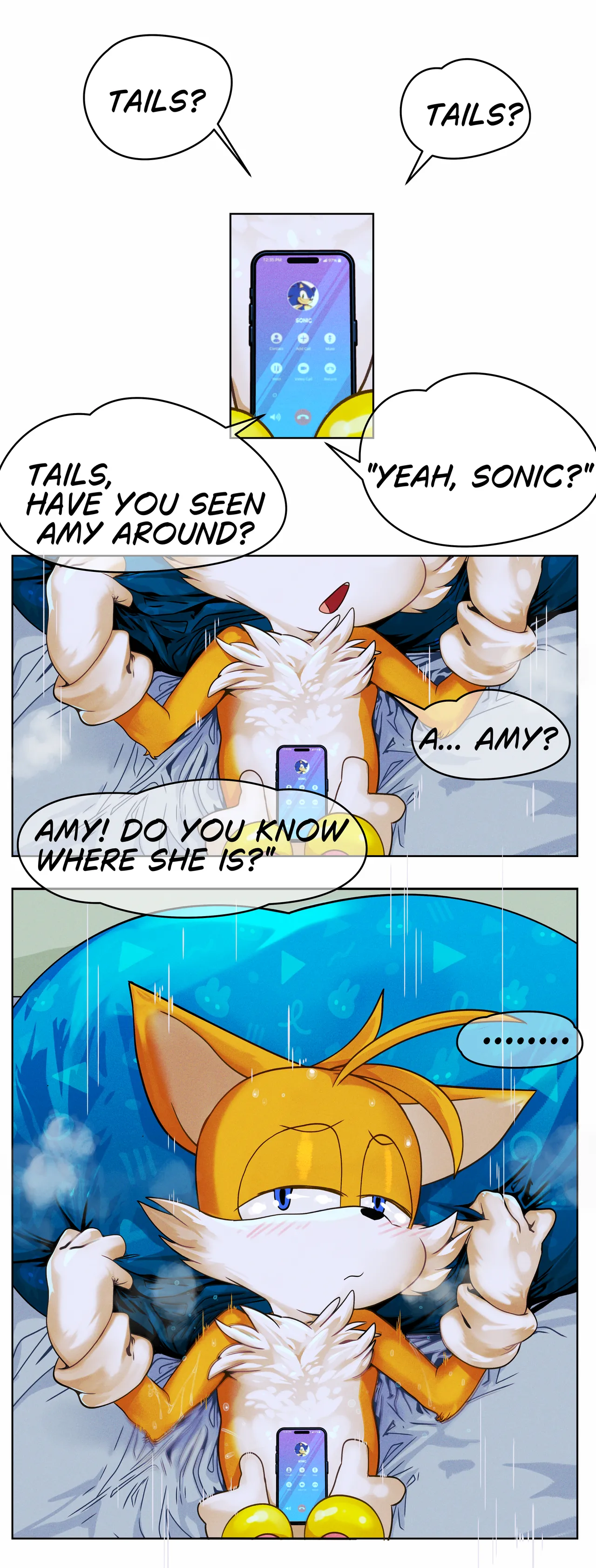 Yellow_Elephant - Amy Rose  + Tails page 1 full