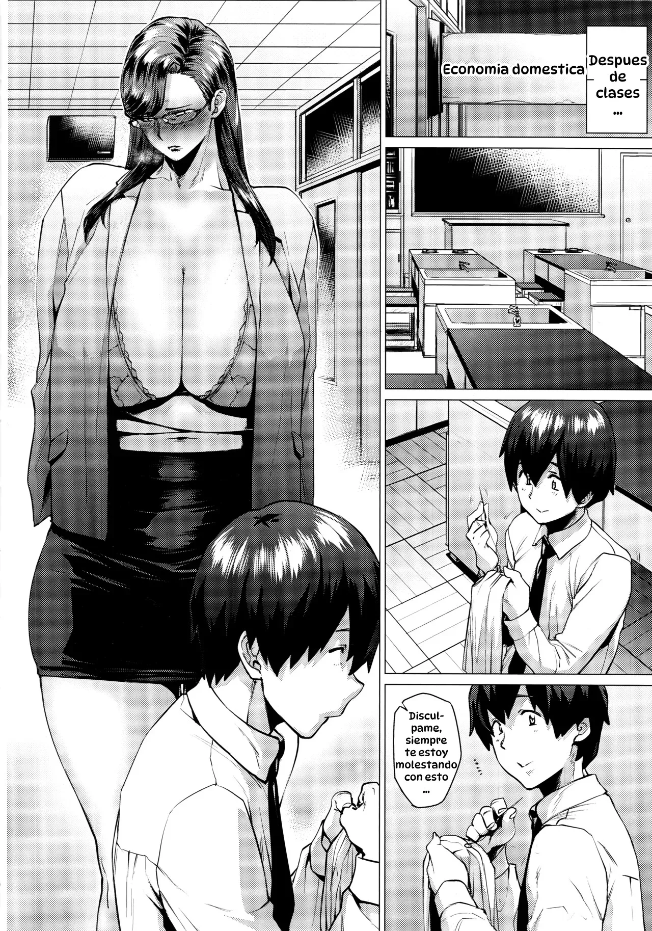 Tobashi Sensei wa Kyou mo Button o Tobasu.｜Los Botones de Tobashi-Sensei se Rompieron Otra Vez. page 5 full
