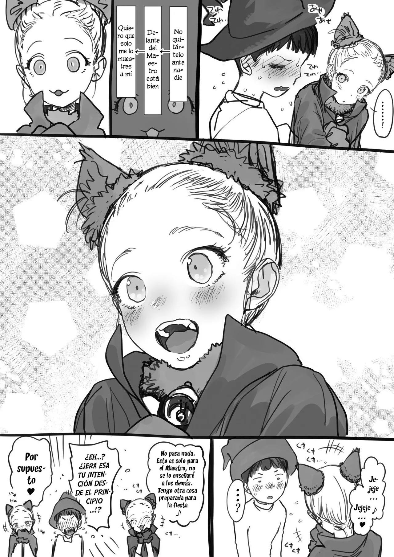 Manadeshi to Halloween｜Halloween con Mi Amada Discípula page 3 full