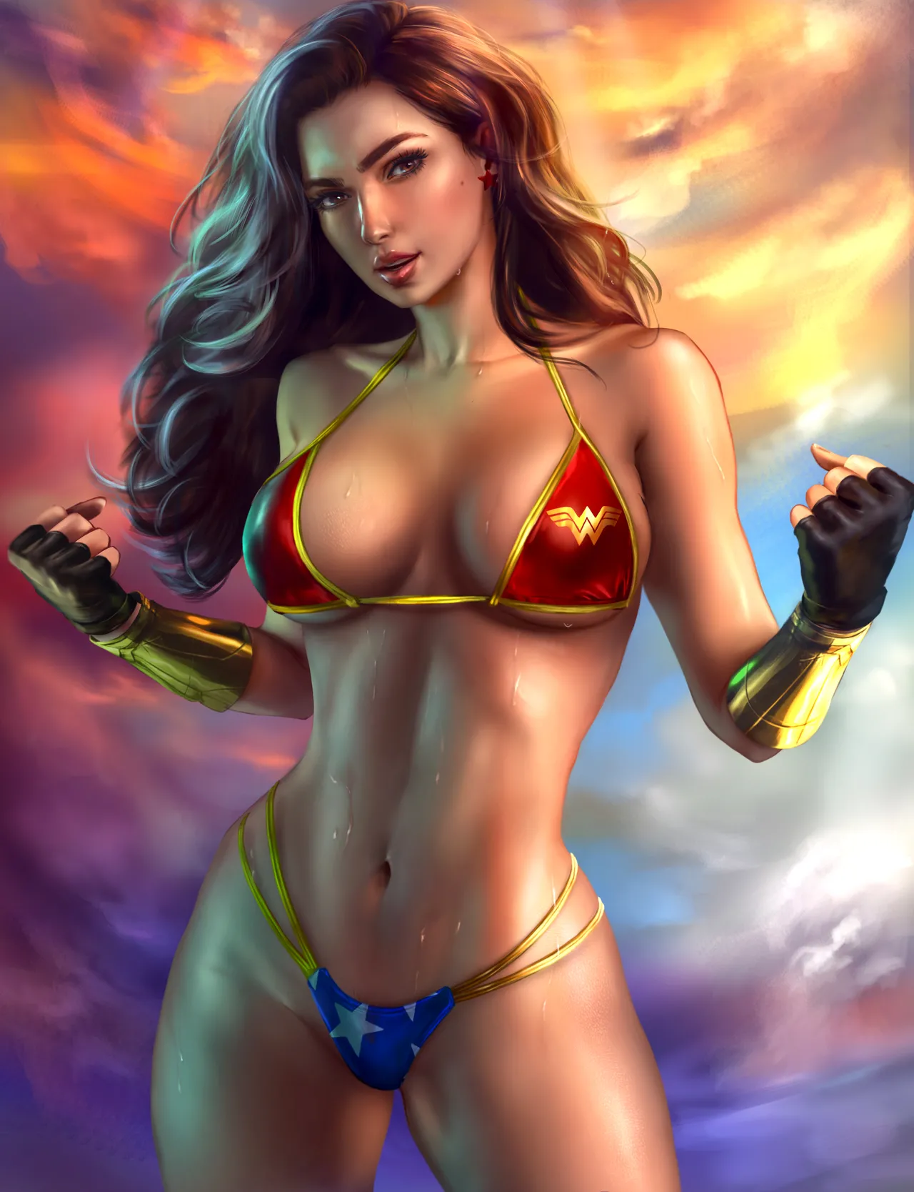 Wonder Woman and others by Logan Cure page 5 full
