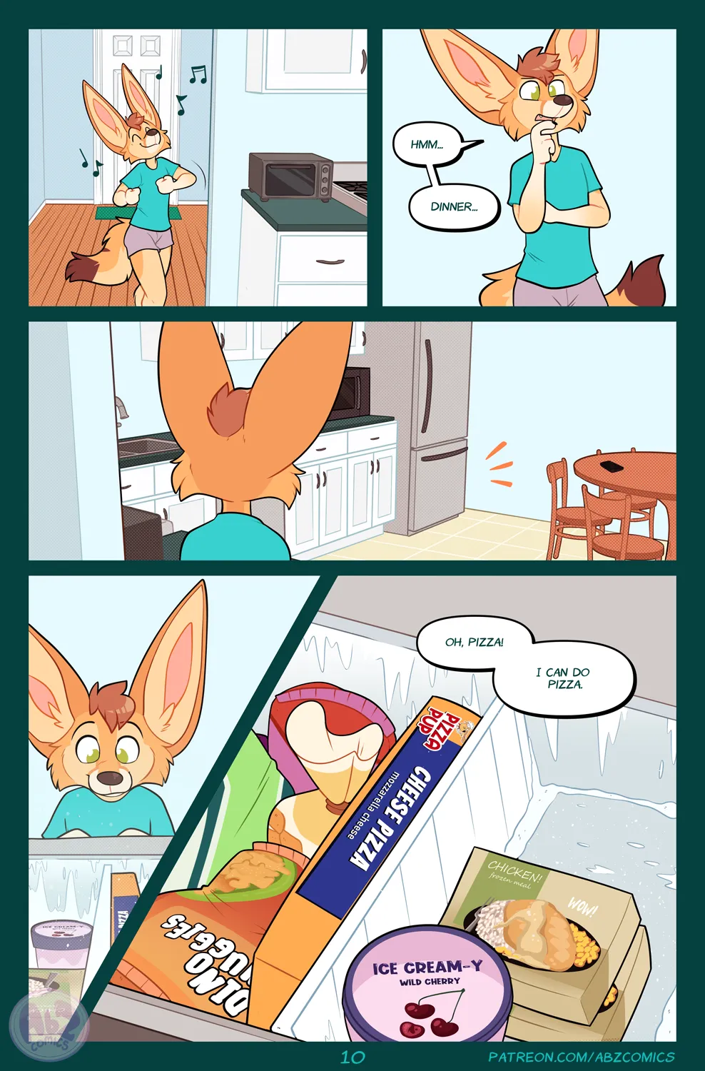Caretaker Zee / Ash's Night In + BONUS page 12 full