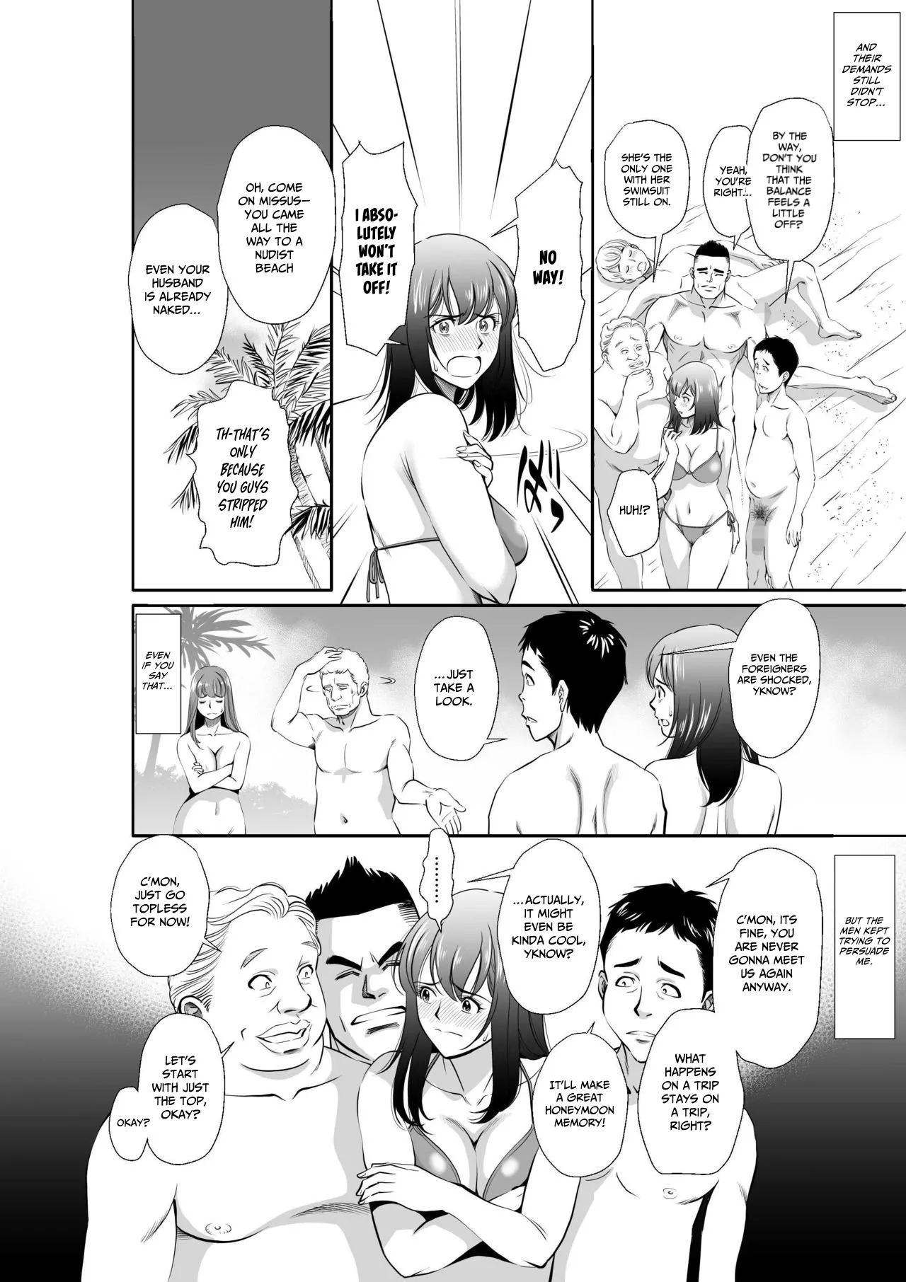 Wife Taken To Nudist Beach For Honeymoon page 11 full
