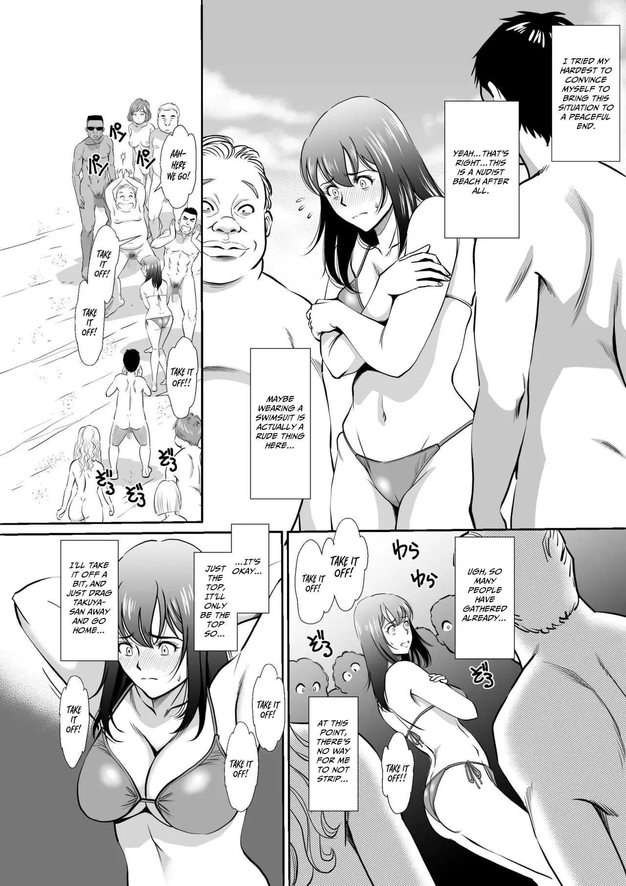 Wife Taken To Nudist Beach For Honeymoon page 12 full