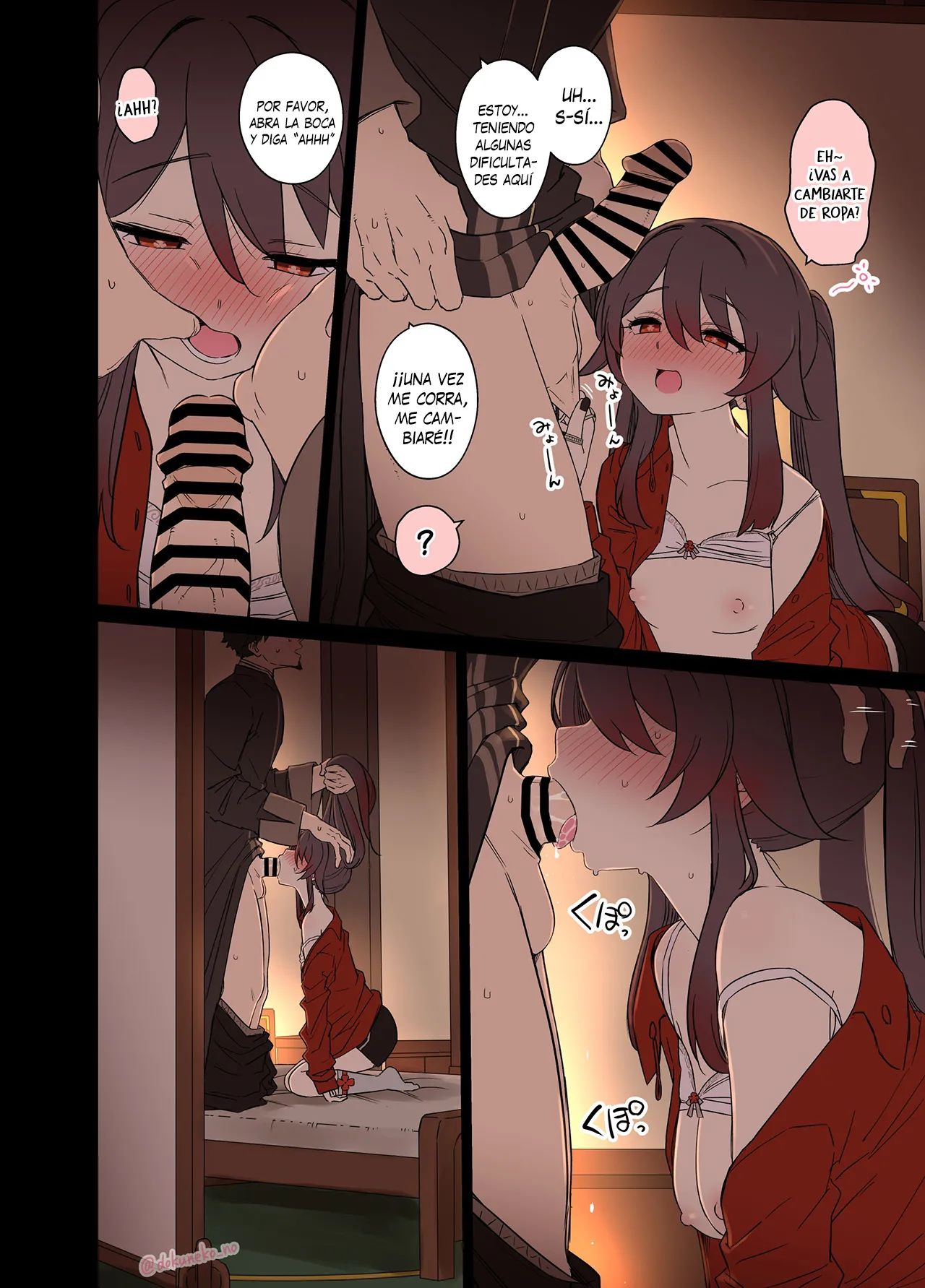 Hu Tao ni Warui Koto o Suru no Hanashi - Hu Tao tiene una muy mala noche page 9 full