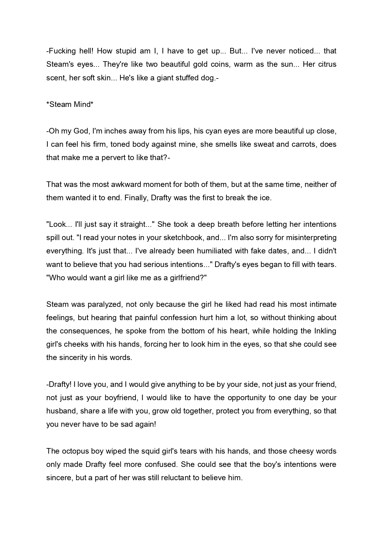 Between Dreams and Lies. Chapter 1. Thoughts. page 12 full