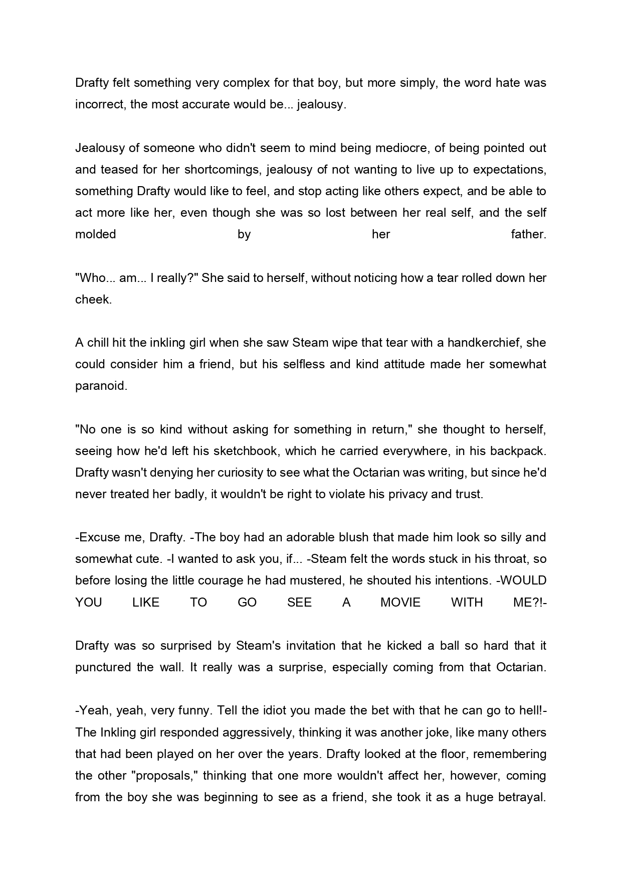 Between Dreams and Lies. Chapter 1. Thoughts. page 6 full