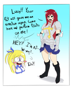 Erza and Lucy