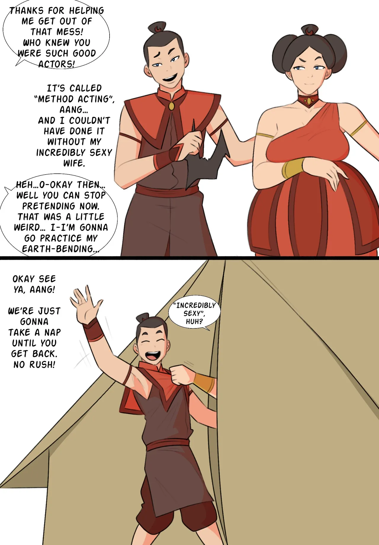 Mr. Wang & Mrs. Sapphire Fire 🔥 page 1 full