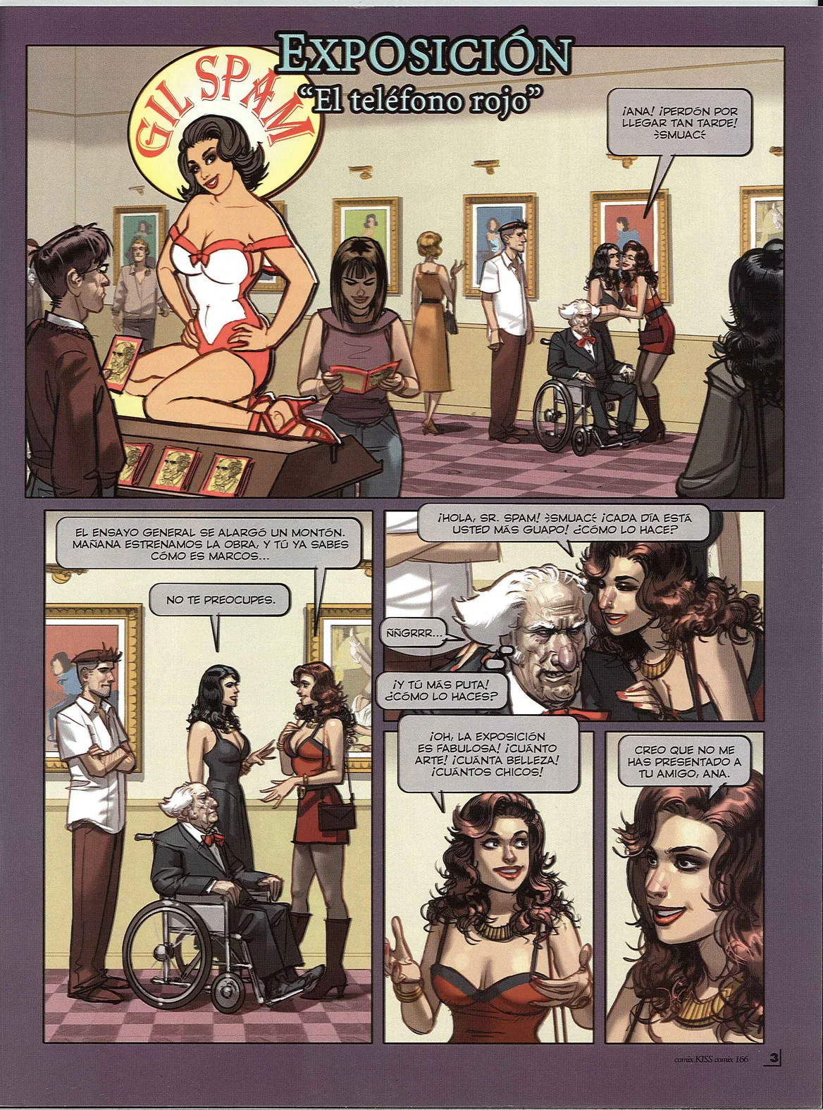 Kiss Comix #166 page 3 full