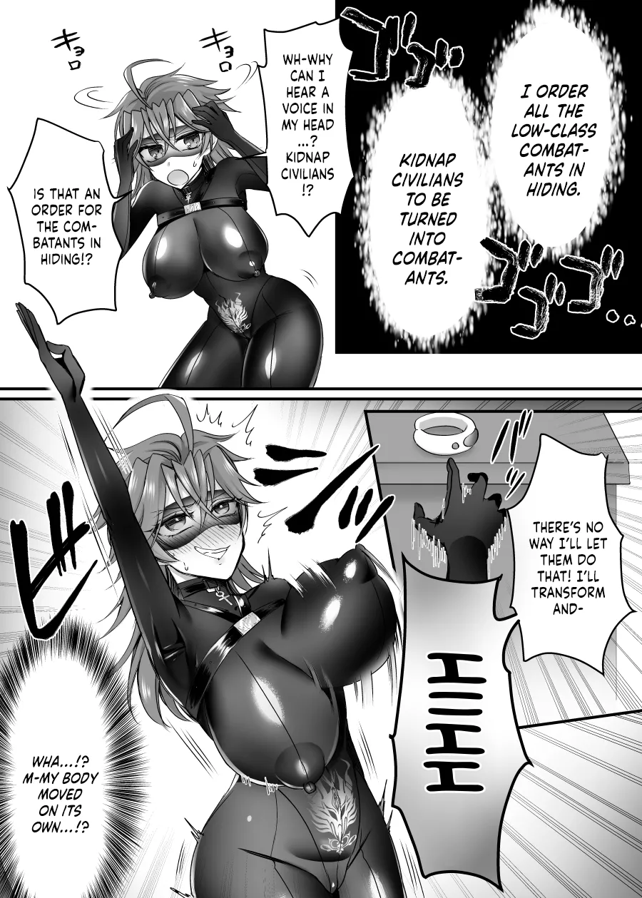 Saber Red ~Seigi no Zako Onna Sentouin Hero~ | Saber Red ~The Weakling Female Fighter Hero of Justice ~ page 9 full