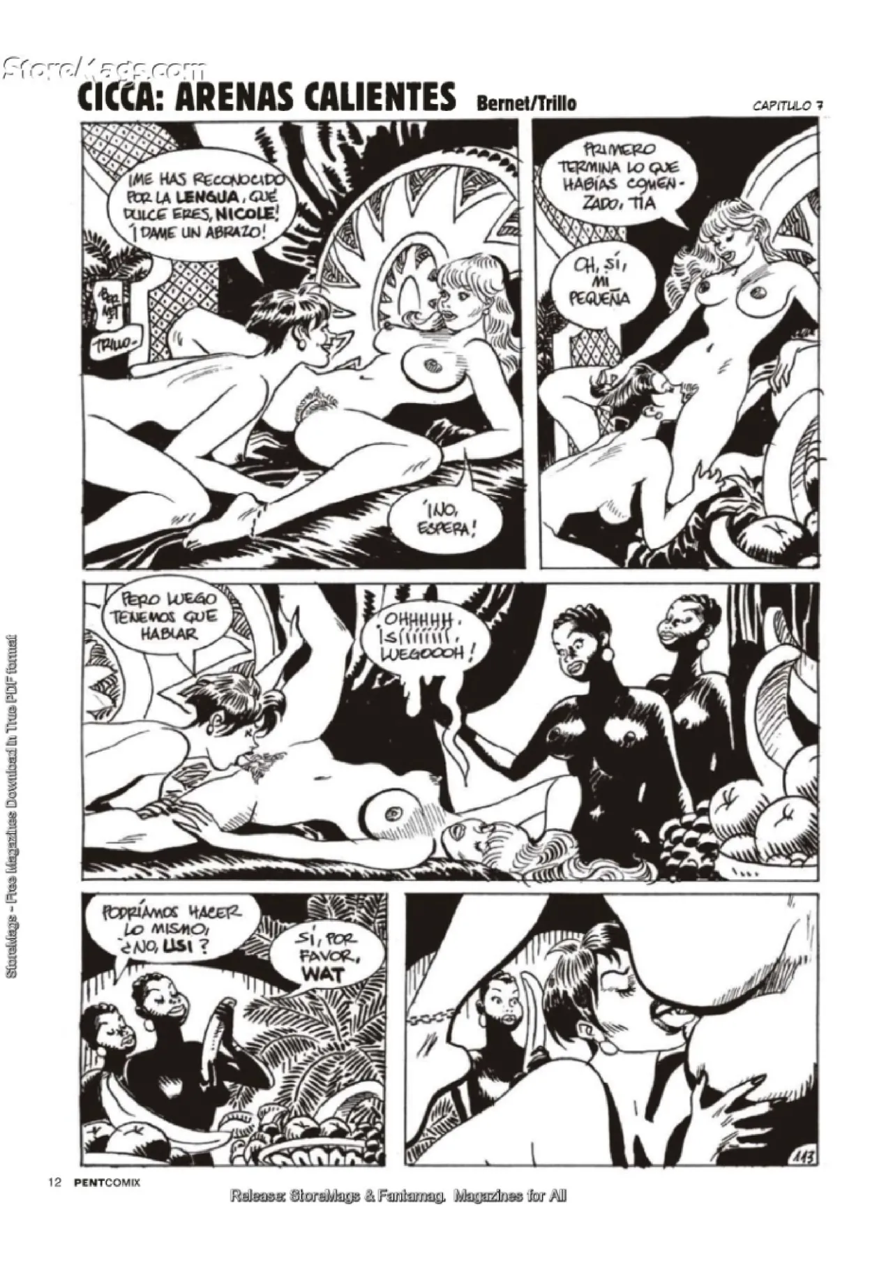 Penthouse Comix #104 page 12 full