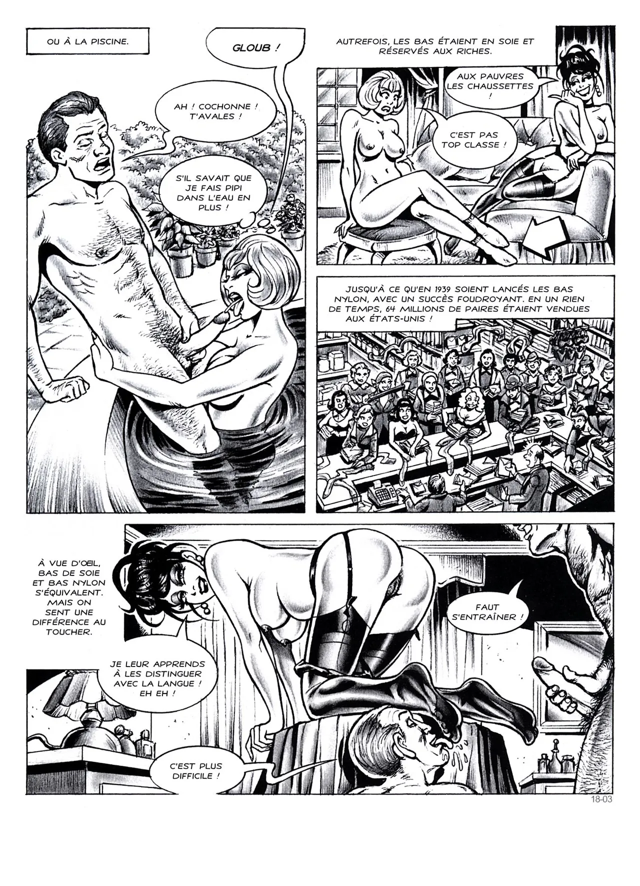 Nik Guerra & Celestino Pes - Les Histoires de Magenta #18 : Phénoménologie des bas nylon page 4 full