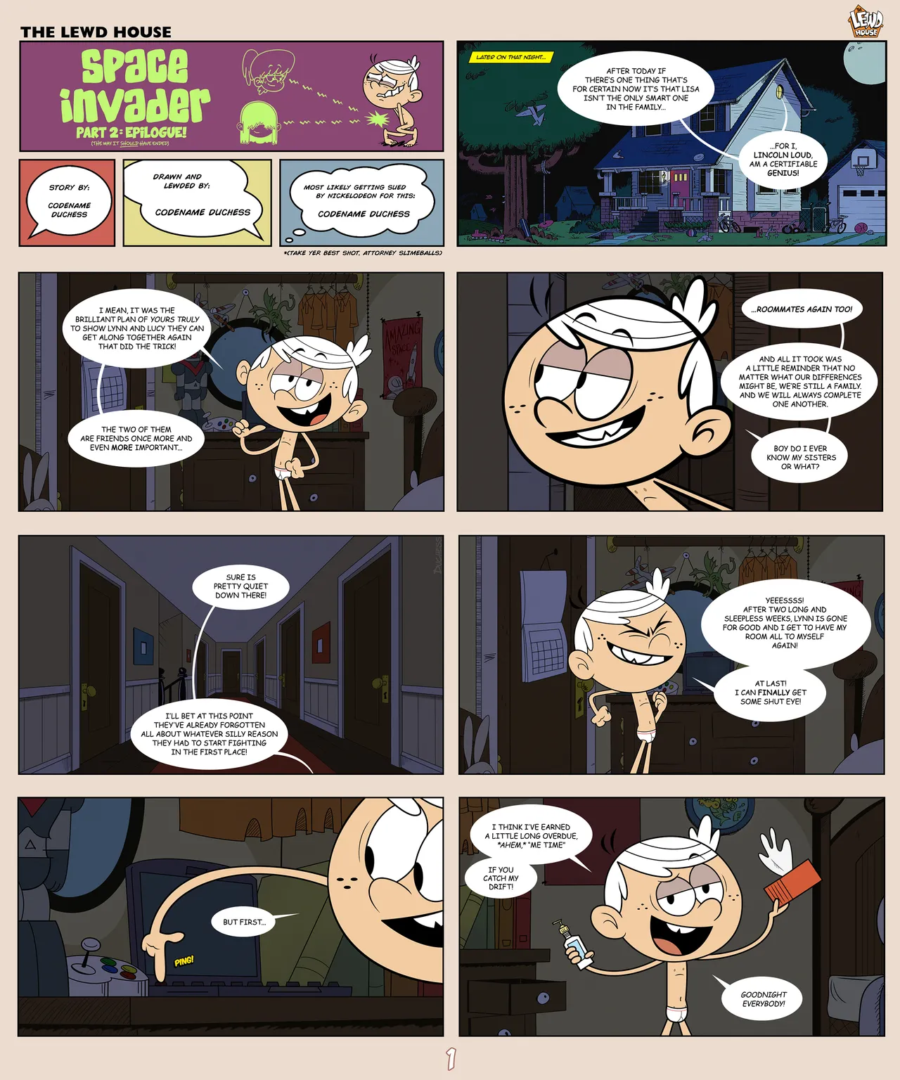 Duchess Space Invaders Pt 2 Epilogue page 2 full