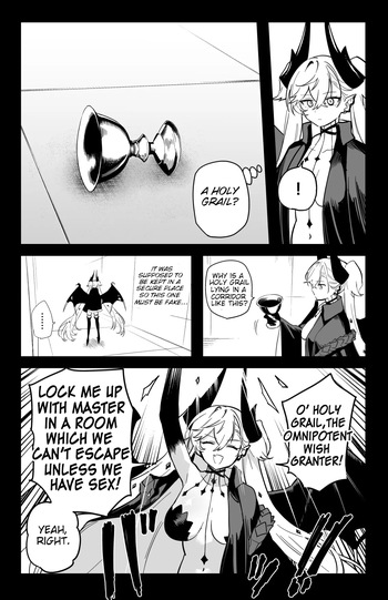 [Hirunagi] The Room That You Can't Get Out Until You ◯◯◯◯ Part 1/2 (Fate/Grand Order) [English] cover