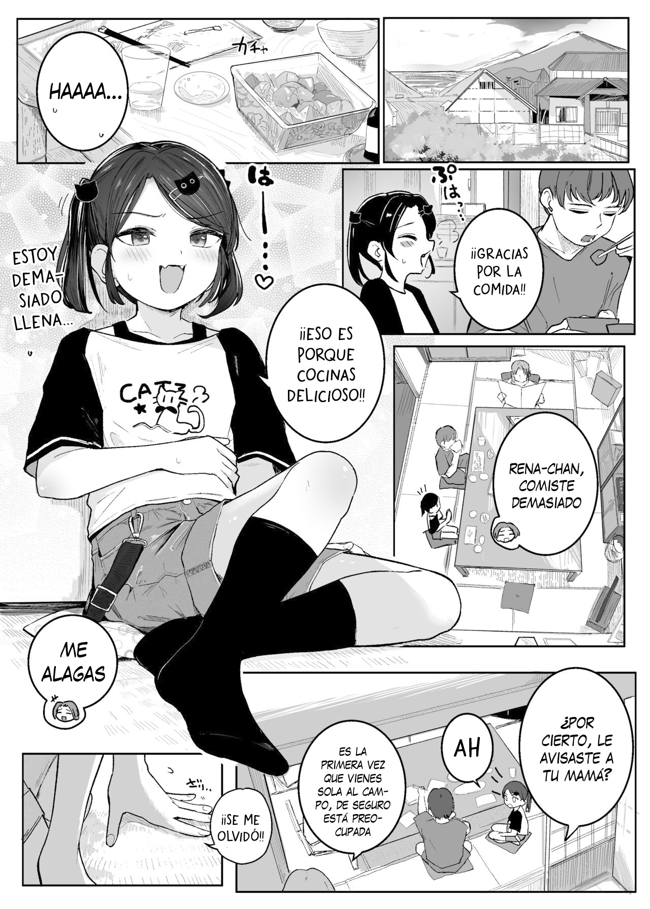 Ojisan Tetsudatte!! | ¡¡Tio, ayúdame!! page 3 full